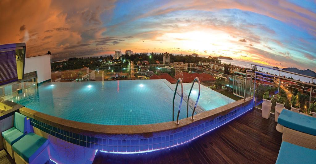 C'haya Hotel Kota Kinabalu Bagian luar foto